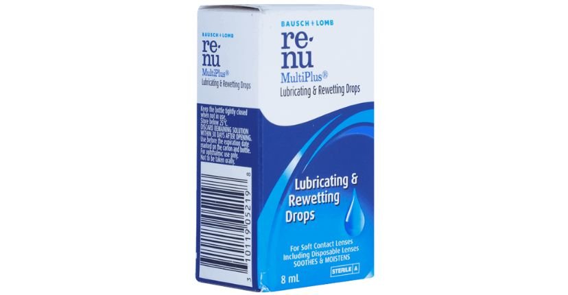 Rewetting eyedrops