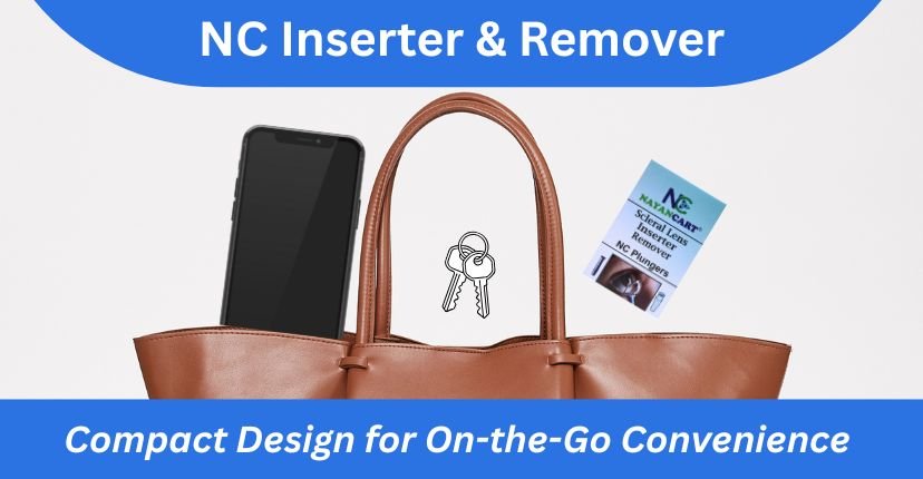 Scleral lens inserter removal tool by Nayancart