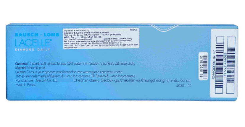 Lacelle Diamond Daily 10 lens pack